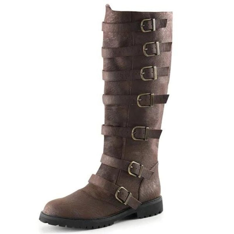 Skull Gothic Witch Men's High Top Shoes main image 1