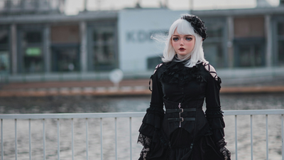 Gothic Vest as a Key Piece of the Dark Academia Style