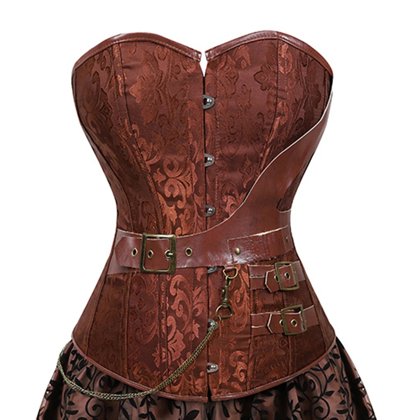 Brown Steampunk Corset Dress Brown Steampunk Corset Dress