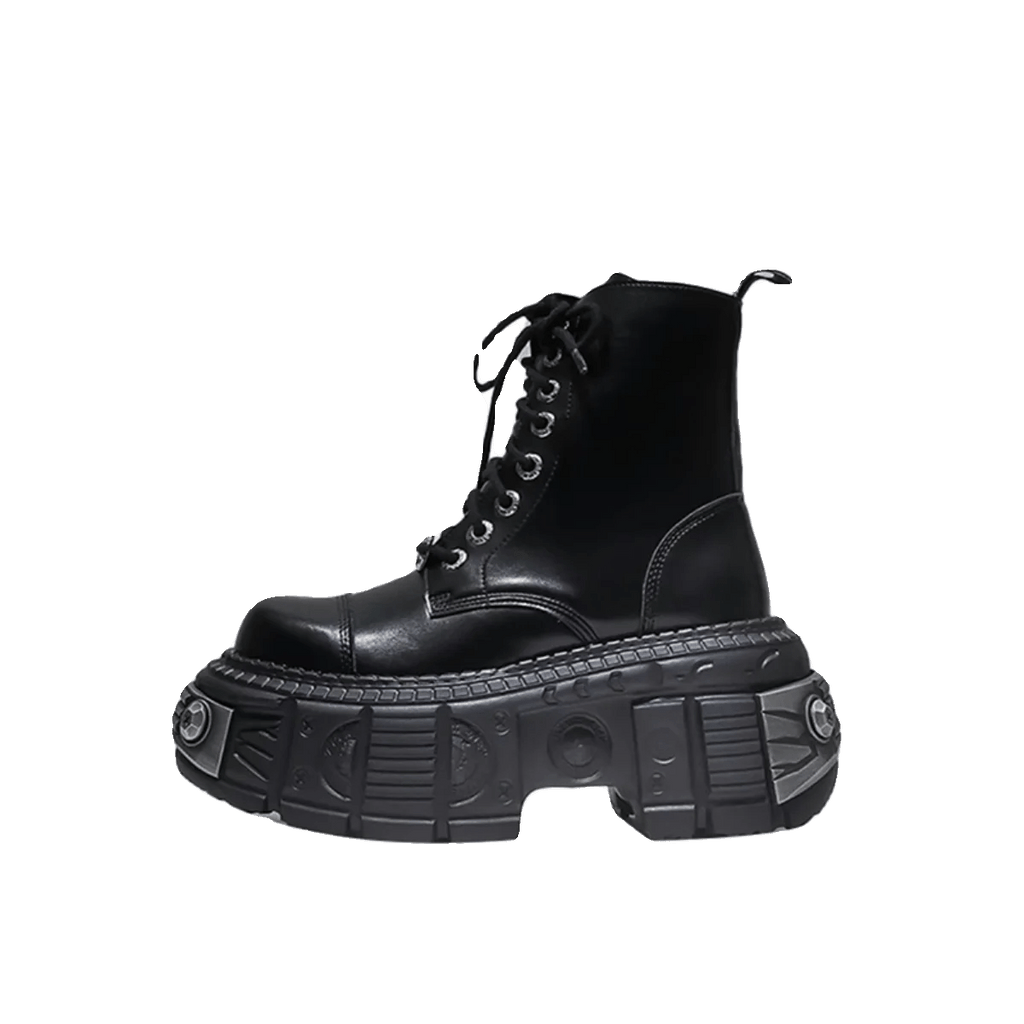Black Gothic Platform Boots | Castle Gothic