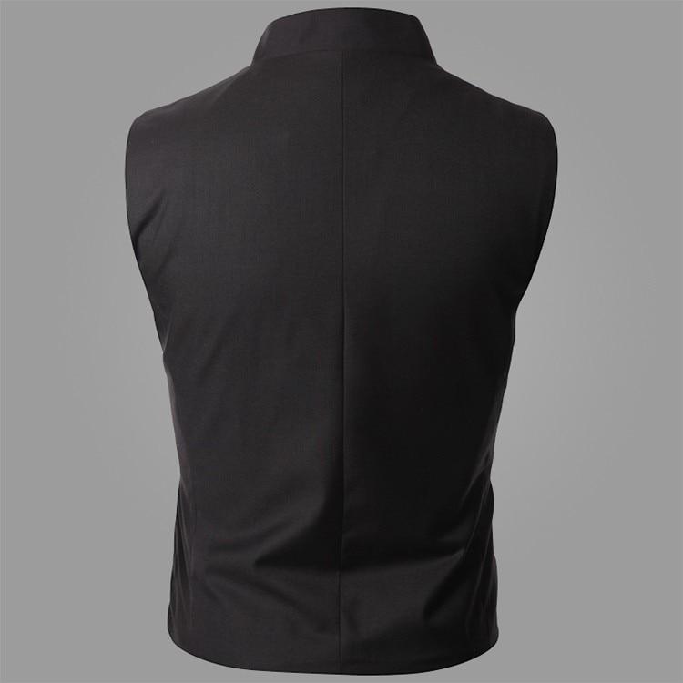 lightweight black summer dress Tuxedo Action Men's 3-Piece Vintage Style Damask Jacquard Black Suit, Black / 1*Top-clothes + 1*Vest + 1*Pants / 36R main image 0